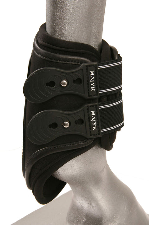 Majyk Equipe® Leather Hind Boots with Removable Impact Liners (Snap Closure)