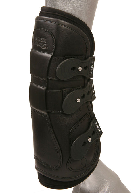 Majyk Equipe® Leather Jump Boots with Removable Impact Liners (Snap Closure)