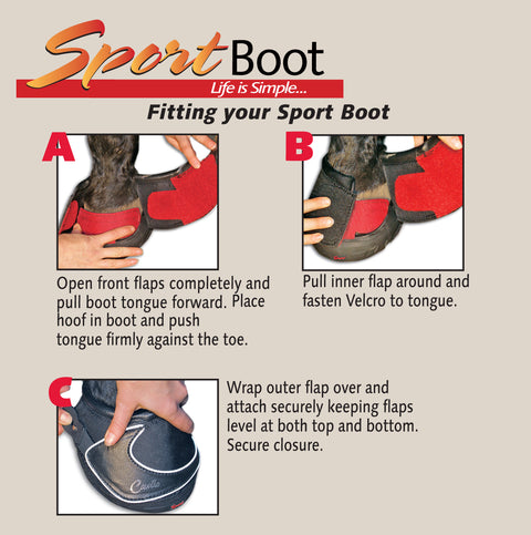 Cavallo™ Sport Regular Sole Hoof Boots