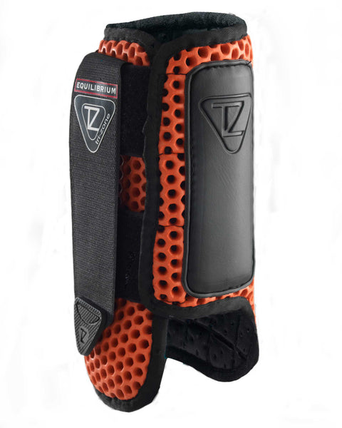 Equilibrium Tri-Zone Impact Hind Boots - Red / Small - Horse Boots