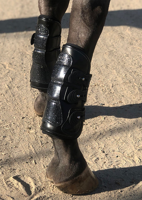 Majyk Equipe® Estrella Sparkle Leather Tendon Boots