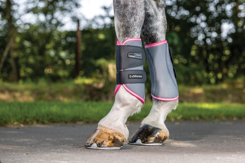 LeMieux® Carbon Mesh Wrap Boots - Horse Boots