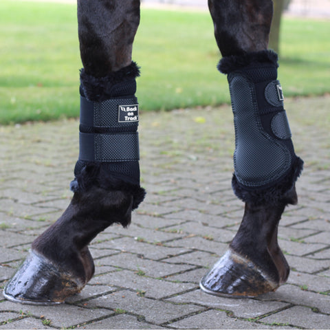 Back on Track® 3D Mesh Splint Boots with Faux Fur