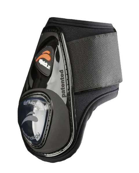 eQuick eShock Legend Rear Boots with Hook-and-Loop Fasteners