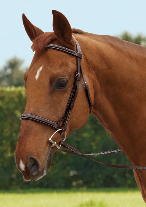 TRU-Fit™ Build-A-Bridle™ Fancy-Stitched Hunter Noseband