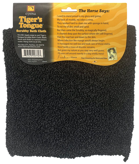 Epona Tiger’s Tongue® Scrubby Bath Cloth