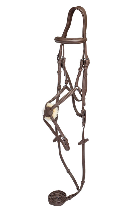 Henri de Rivel Kushy Plain Raised Figure-8 Bridle