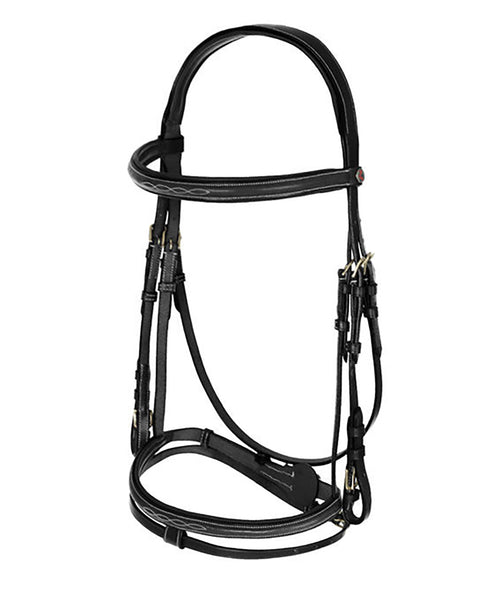 Horze Constance Padded Flash Snaffle Bridle
