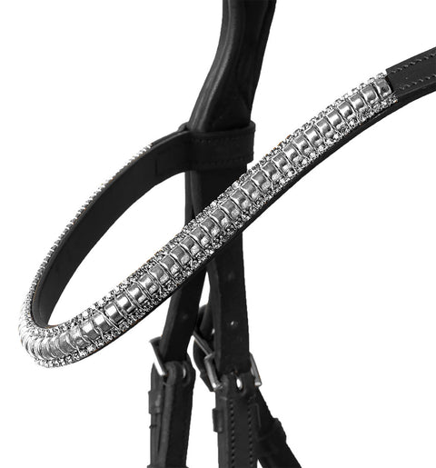 Horze Highbury Anatomical Crystal Dressage Bridle