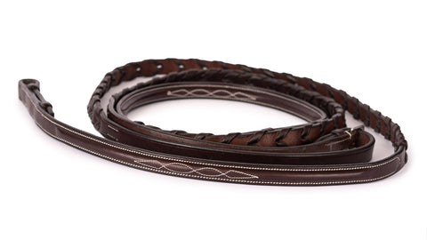 Perri’s® Professional Fancy-Stitched Leather Bridle