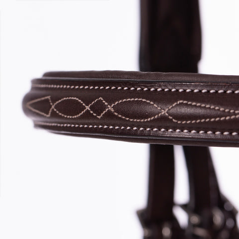 Equinavia Valkyrie Fancy-Stitched Figure-8 Bridle & Reins