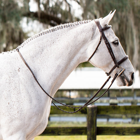 Equinavia Valkyrie Fancy-Stitched Hunter Bridle & Reins