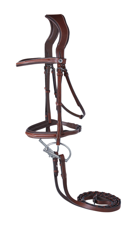 Showmark® Ergonomic Hunter Bridle