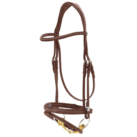 Stübben Pro Jump Bridle with Removable Flash Noseband