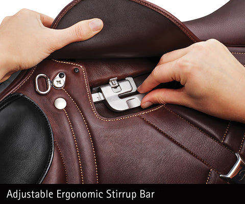 Bates Advanta Monoflap Eventing Saddle - A/P & Event Saddle