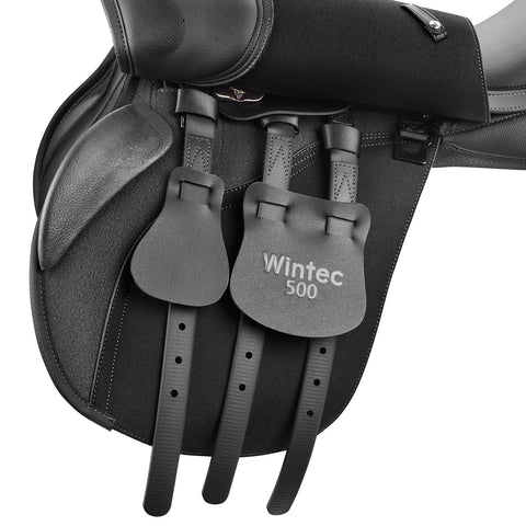 Wintec 500 All-Purpose Saddle with Flocked Panels