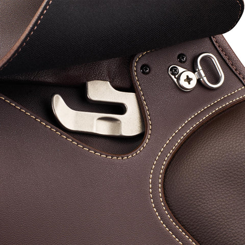 Wintec 500 Close Contact Saddle with Flocked Panels