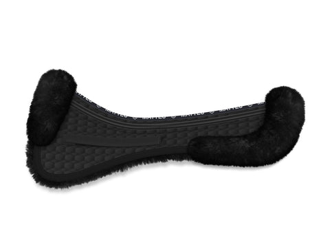 E.A. Mattes Dressage Correction Half Pad with Rear Trim & Pockets for Shims