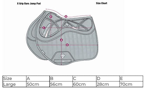 LeMieux® X-Grip Double-Sided Euro Jump Square