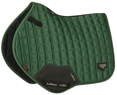 LeMieux® Loire Satin Classic Close Contact Square - Hunter / Large - Square Pads