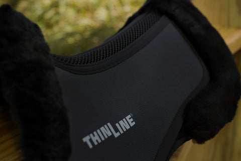 ThinLine® Trifecta Cotton Half Pad with Sheepskin Rolls