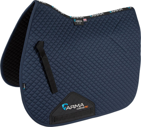 ARMA All-Purpose Saddle Pad - Navy / 15-16.5 - Square Pads