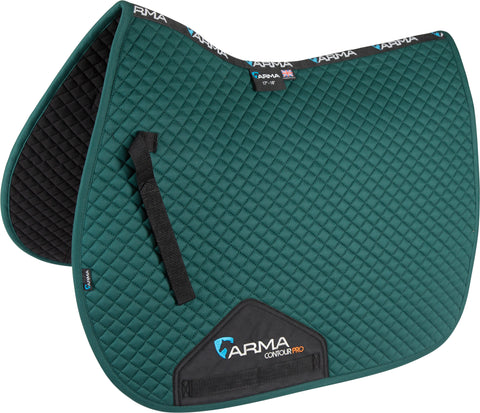 ARMA All-Purpose Saddle Pad - Green / 15-16.5 - Square Pads