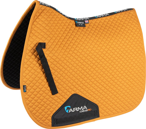 ARMA All-Purpose Saddle Pad - Mustard / 15-16.5 - Square Pads