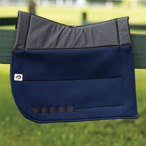 EcoGold® Secure™ Dressage Pad - Navy / Standard - Square Pads