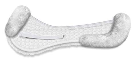 E.A. Mattes Platinum EWWA Sheepskin All-Purpose Half Pad with Rear Trim