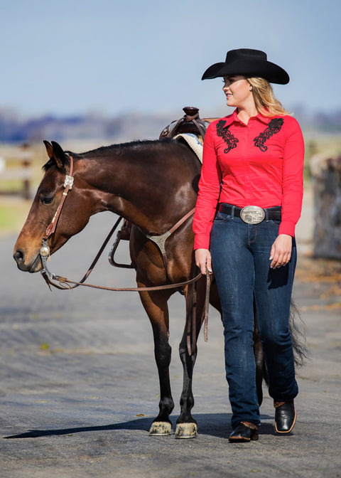 Noble Outfitters™ Ladies' Perfect Fit Western Show Shirt