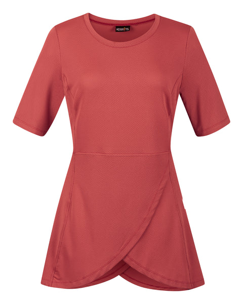 Kerrits® Ladies’ Crossrail Tunic - Poppy / 1X - Casual Shirts