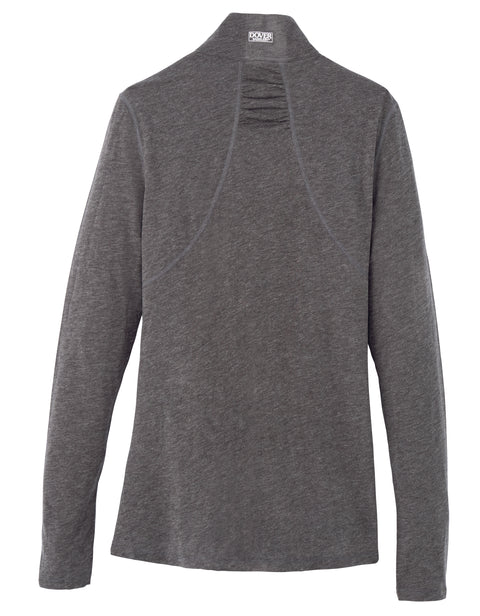 DS Ladies’ Valentina Quarter-Zip Shirt
