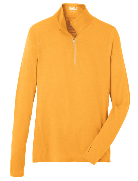 DS Ladies’ Valentina Quarter-Zip Shirt
