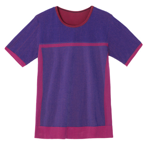 DS Ladies’ Mesh Knit Seamless Tee