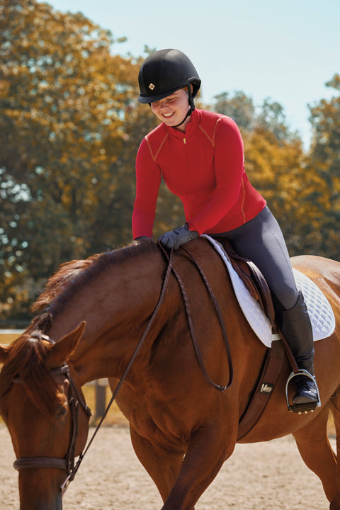Noble Equestrian™ Ladies’ Kasey Quarter-Zip Shirt