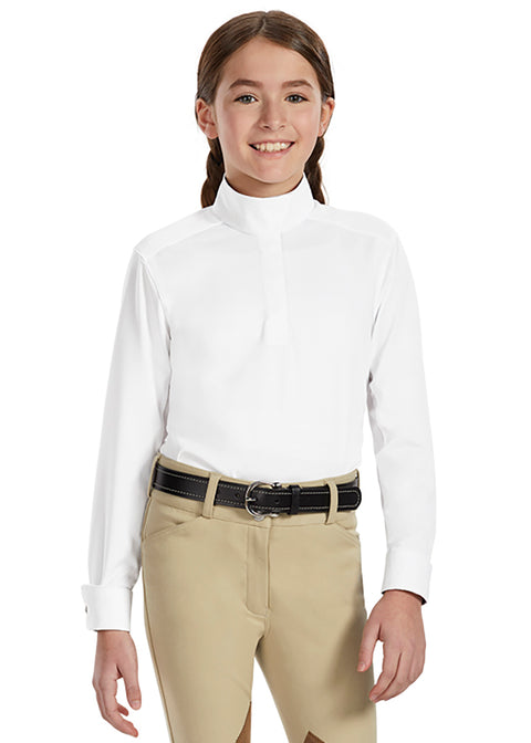Essex Classics Girls’ Talent Yarn® Long Sleeve Show Shirt
