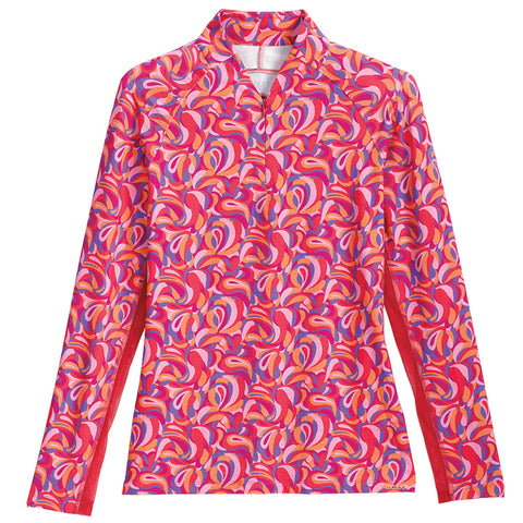 CoolBlast® 100 Ladies’ Asti Long Sleeve Print Shirt