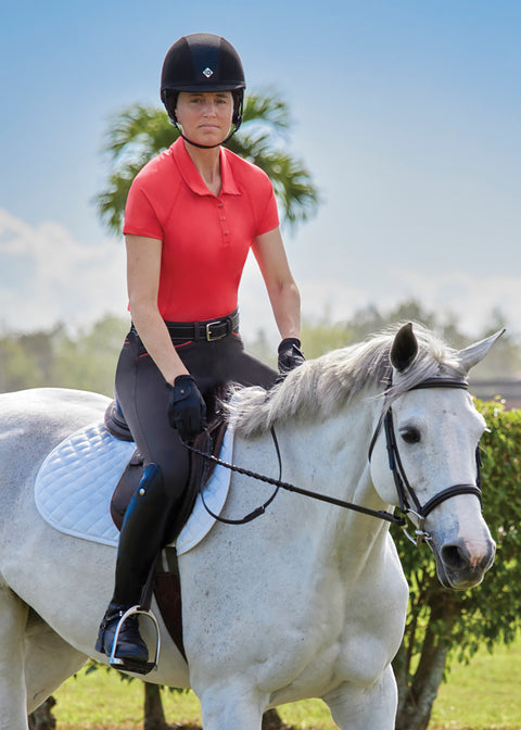 DS Ladies’ Iva Short Sleeve Polo Shirt