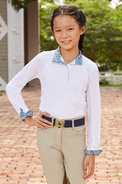 R.J. Classics Girls’ Maddie 37.5® Long Sleeve Show Shirt