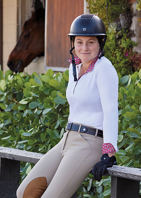 Essex Classics Ladies’ Talent Yarn® Long Sleeve Show Shirt