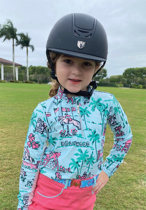 Belle & Bow Equestrian Children’s Long Sleeve Sun Shirt