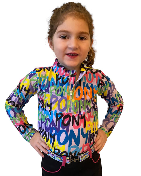 Belle & Bow Equestrian Children’s Long Sleeve Sun Shirt
