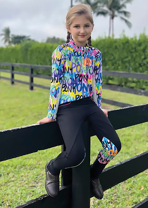 Belle & Bow Equestrian Children’s Long Sleeve Sun Shirt