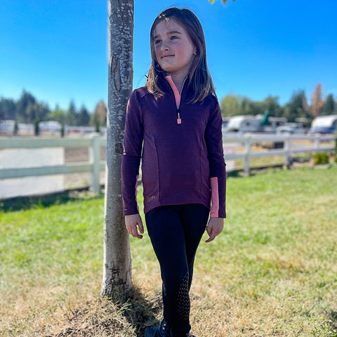 Irideon® Kids’ Radiant Half-Zip Pullover - Childs Casual Shirts