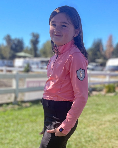 Irideon® Kids’ Thermaluxe Quarter-Zip Top