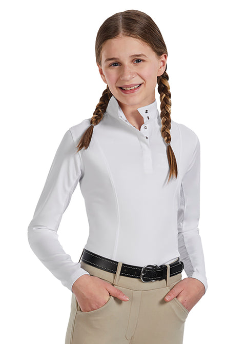 Riding Sport™ Kids’ Essential Long Sleeve Show Shirt