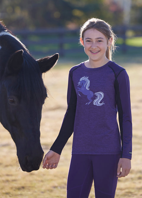 Kerrits® Kids’ Free Frolic Base Layer Top