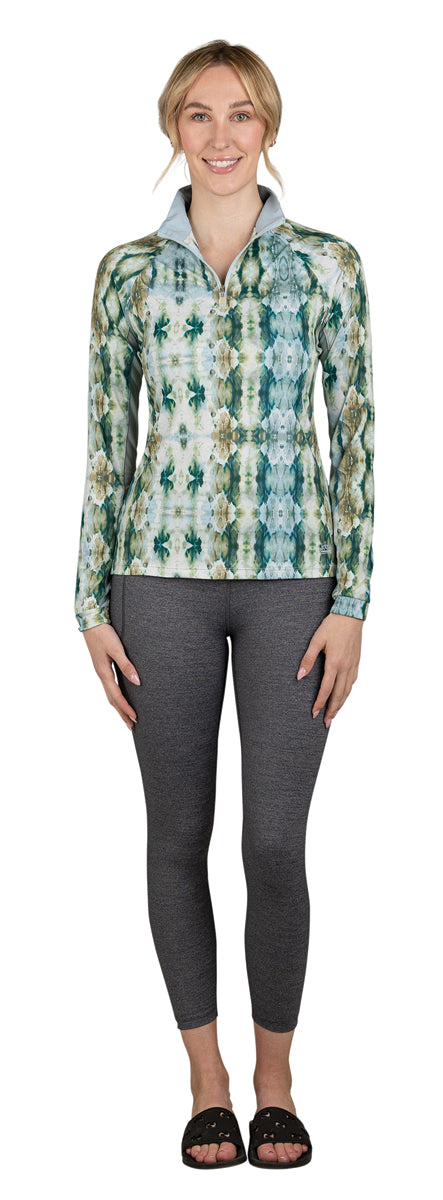 Kastel Denmark Ladies’ Rayna Emerald Tie-Dye Shirt