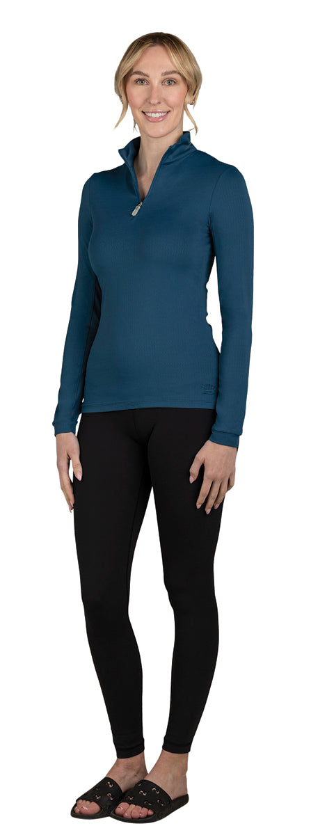 Kastel Denmark Ladies’ Torance Solid Long Sleeve Shirt